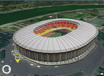 Luzhniki Stadium 3D model