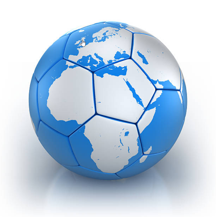 Map soccer ball